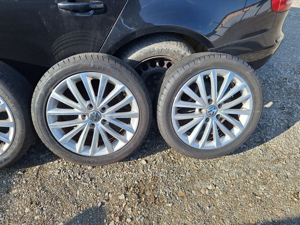 Jante VW Jetta ,Golf, Passat 225/45R17 anvelope vara dot 1122