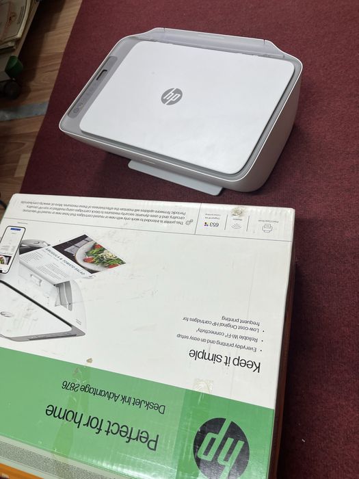 Принтер новый кортриджы нету а так рабочий