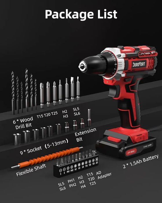 Акумулаторна бормашина и винтоверт