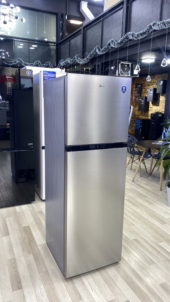 Холодильник Midea модель MDRT385MTF46 (стальной) на 266 литр