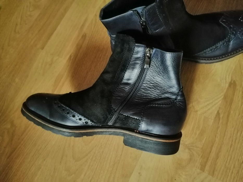 Ghete barbati hemsted piele