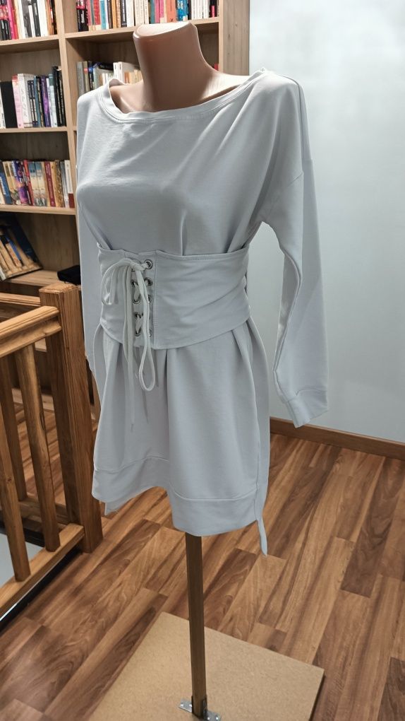 Bluza/rochie cu corset