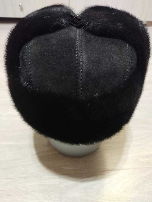 Шапка ушанка норковая в идеальном состоянии