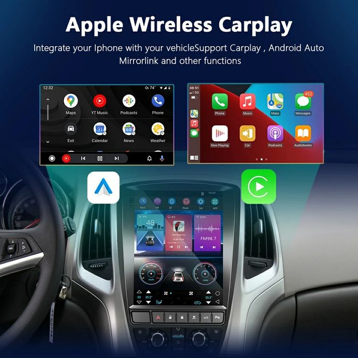 Navigatie Android dedicata OPEL Astra J (2009-2015). Testla style 9,7"