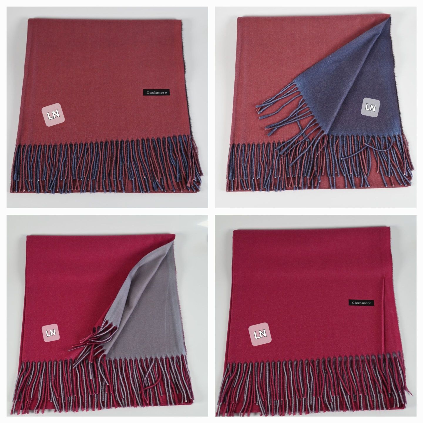 Дамски кашмирен шал - различни цветове