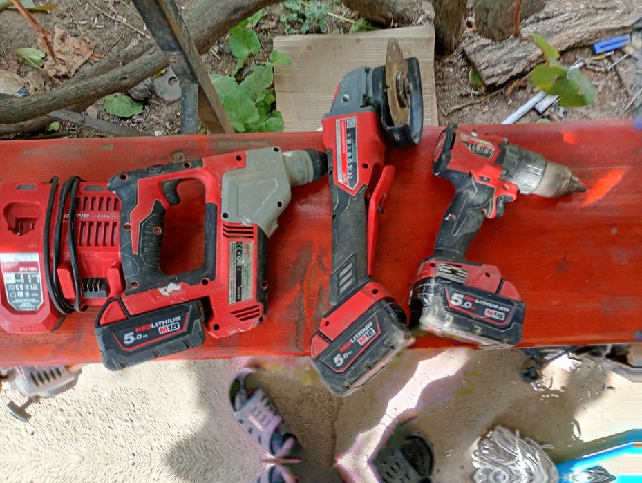 Set milwake bormașină flex rotopercutor