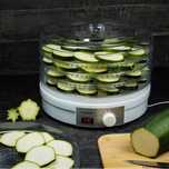 Deshidrator, uscator de alimente cu ecran digiral Led, 5 tavi, 350 W,