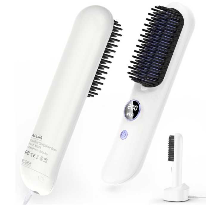 Безжична четка за изправяне на коса - преносим 8400mAh