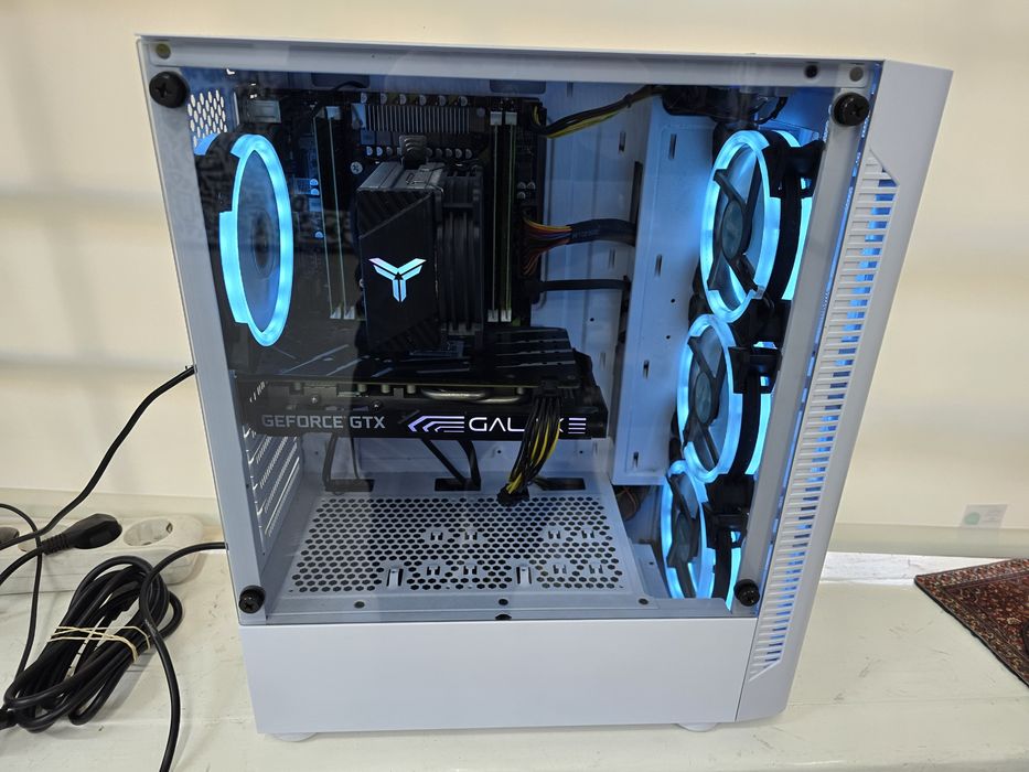 Игровой компьютер Xeon E5 2670 озу 32gb ssd512gb Gtx 1660 6gb
