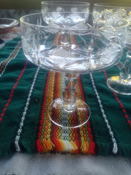 Кристални чаши оловен кристал