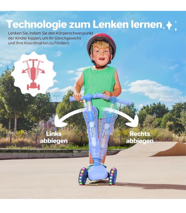 Trotinetă multifuncțională 3+