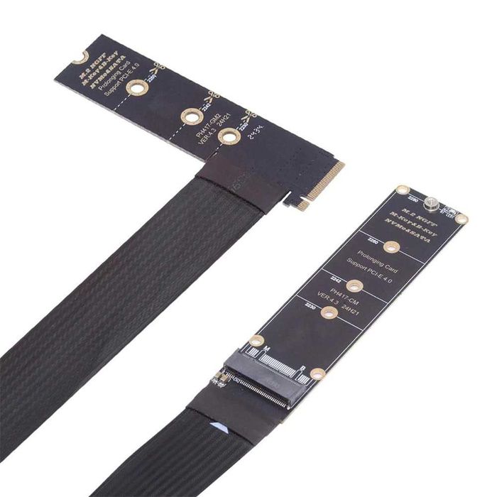 Cablu prelungitor PCI Express NFHK NGFF M-Key NVME mascul-femelă