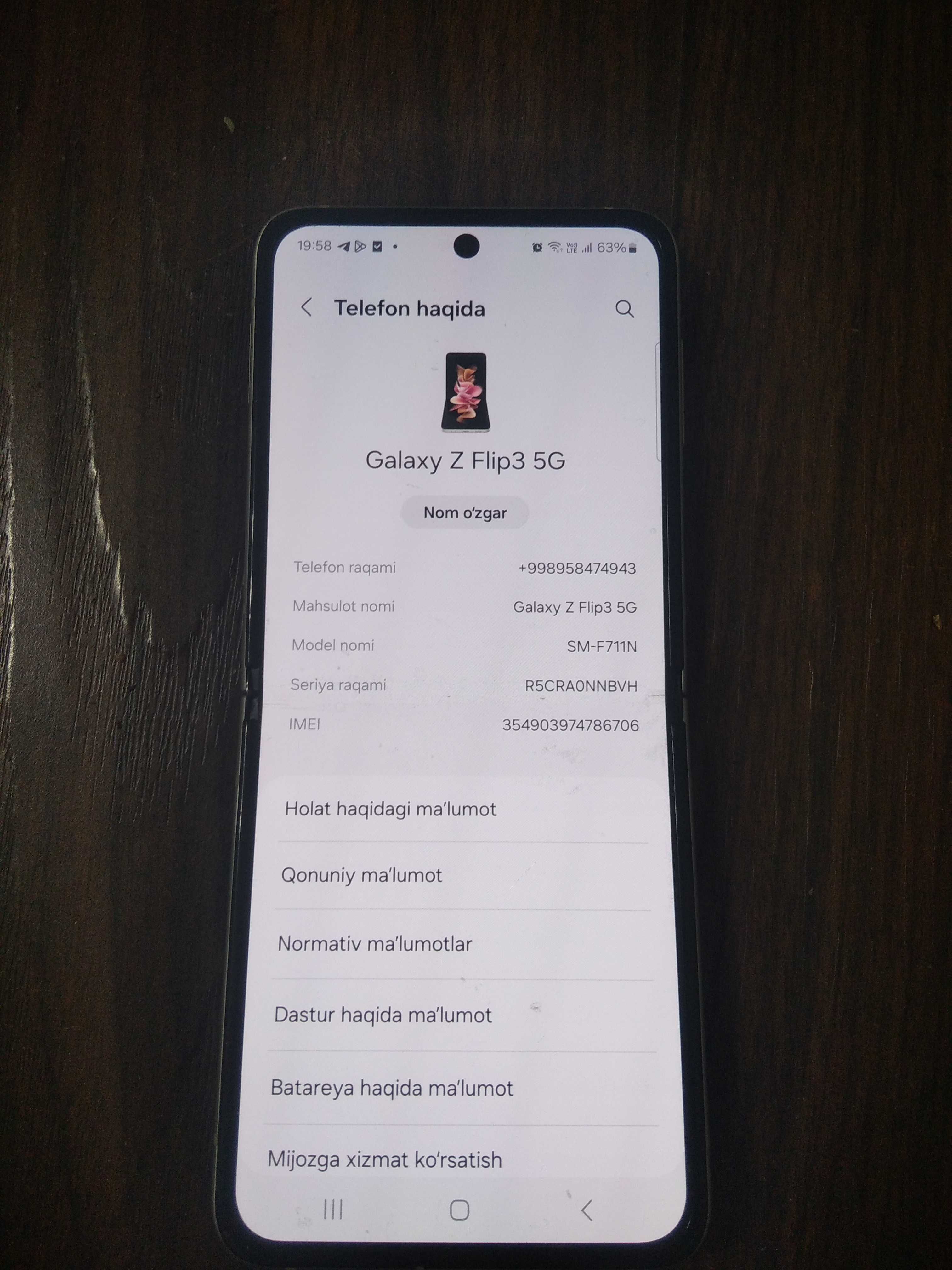 Galaxy Z Flip3 5G