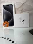 Iphone 15 pro max  plus air pods 3