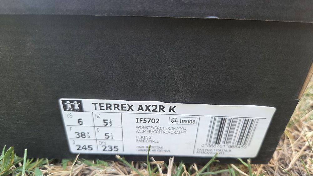 adidas terrex ax2r нови оригинални номер 38.5