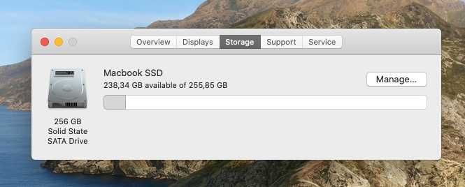 Laptop Apple Macbook Air 13", i5 - 1.80 Ghz, 8 GB RAM, SSD 256 GB