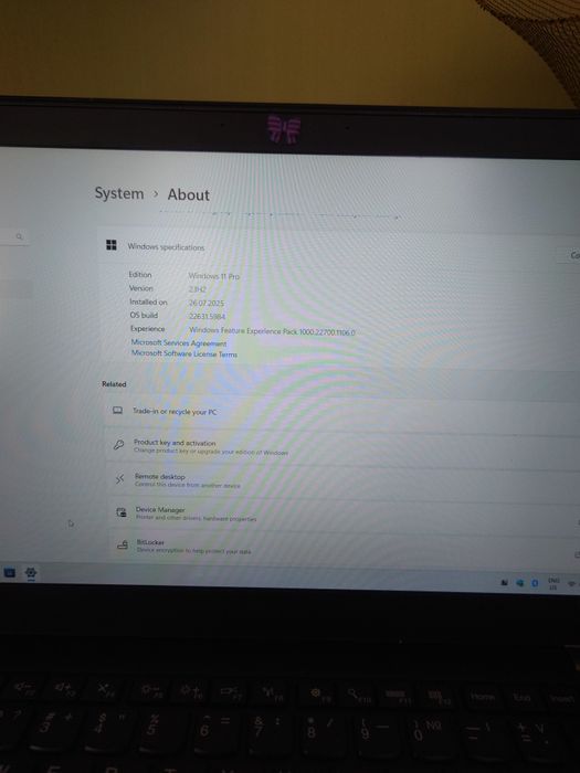 Lenovo ThinkPad 460s RAM12GB SSD512GB GC128MB