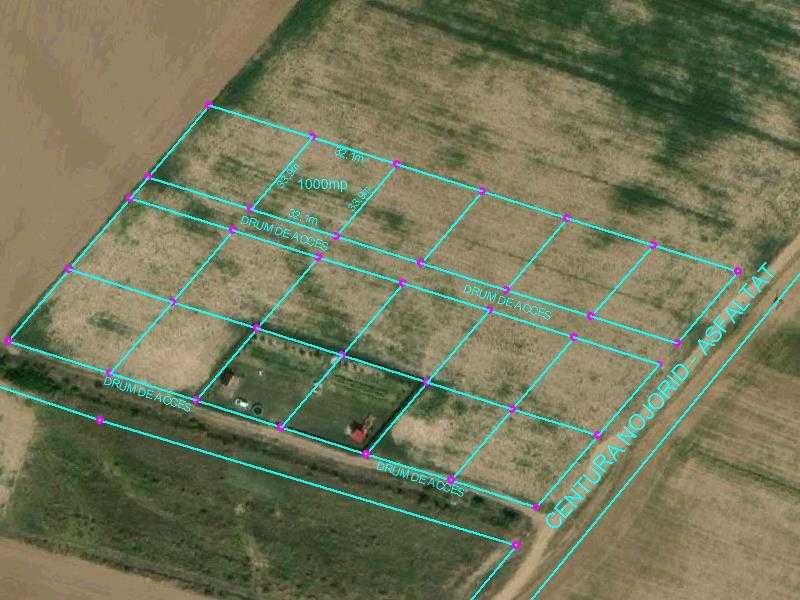 vand teren intravilan 1000mp, fs 32.1m, Grigorescu