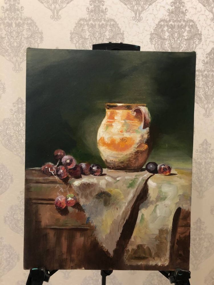 Рисую картины и реставрирую