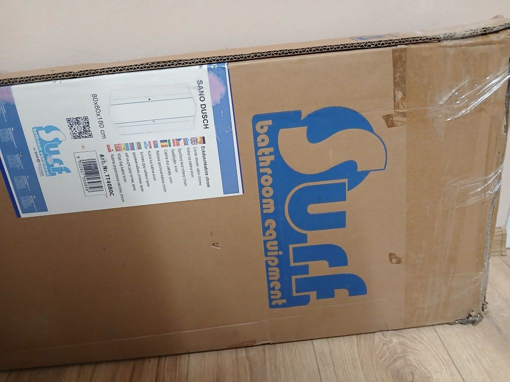 Квадратна душ кабина SURF U, 80х80х180 см