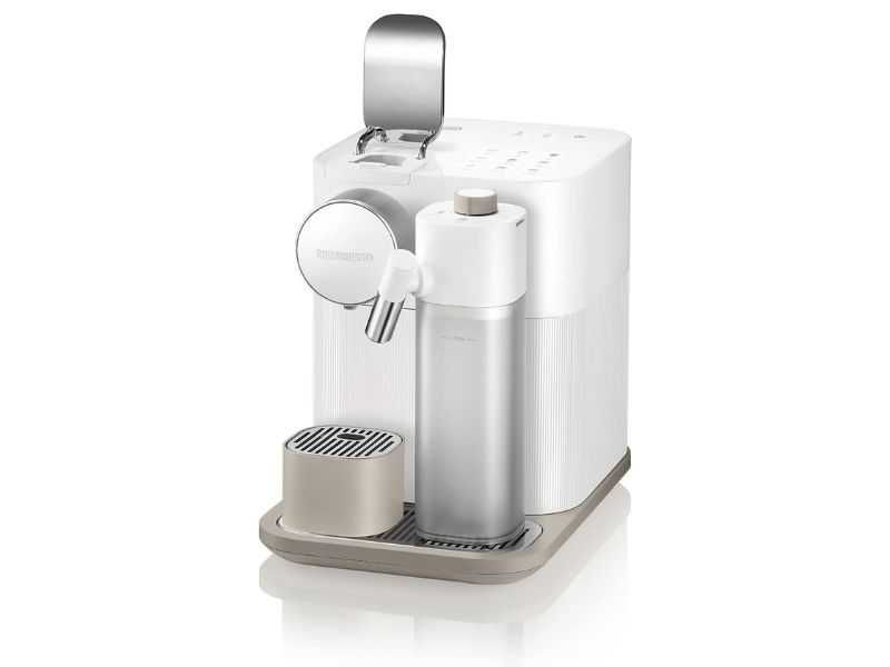 Кафе Машина с Капсули и Разпенване на Мляко Nespresso DeLonghi EN640.W