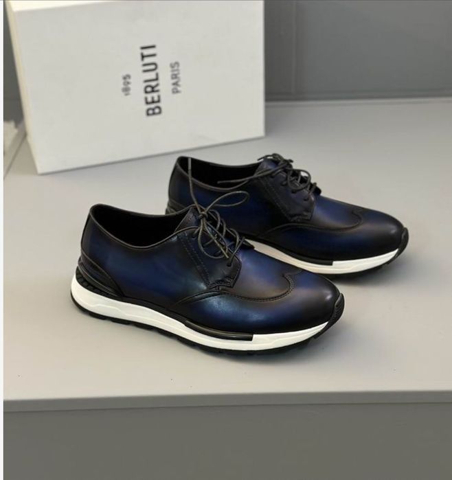 Обувки тьмно син