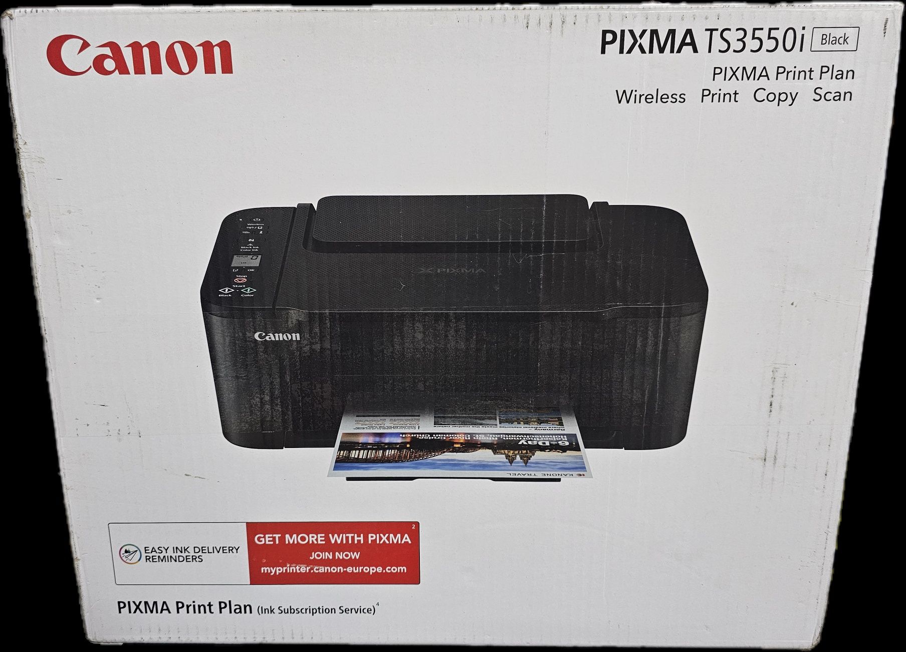 Multifunctional inkjet CANON PIXMA TS3350, A4, USB, Wi-Fi sigilata