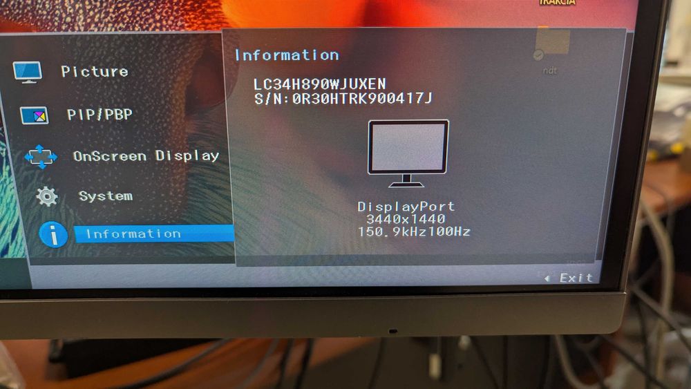 34" SAMSUNG 21:9 извит широкоформатен монитор модел C34H890WJU