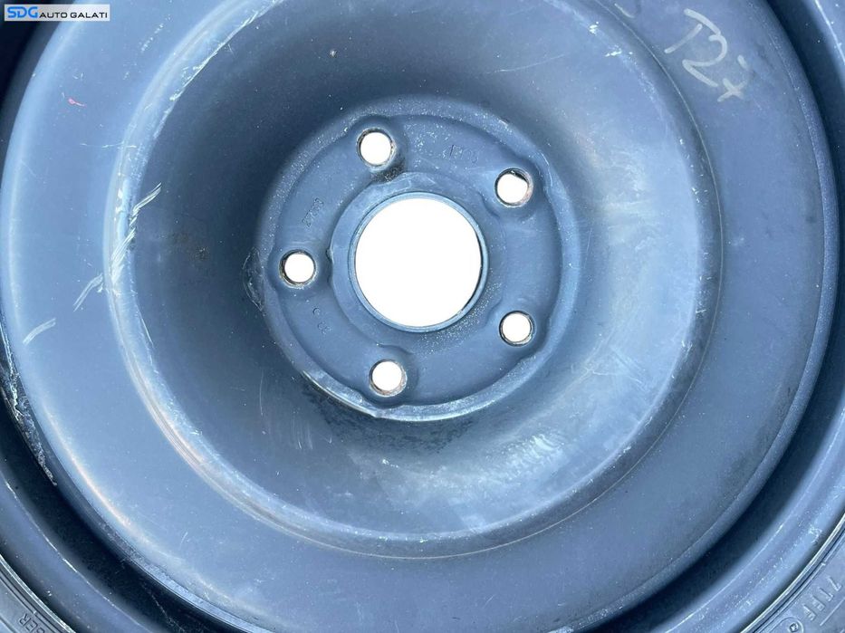 Roata Janta Rezerva Tabla Slim 5x112 T125 70 18 R18 Volkswagen Touran 1T1 1T2 2003 - 2010 Cod 1K0601027B [M8015]