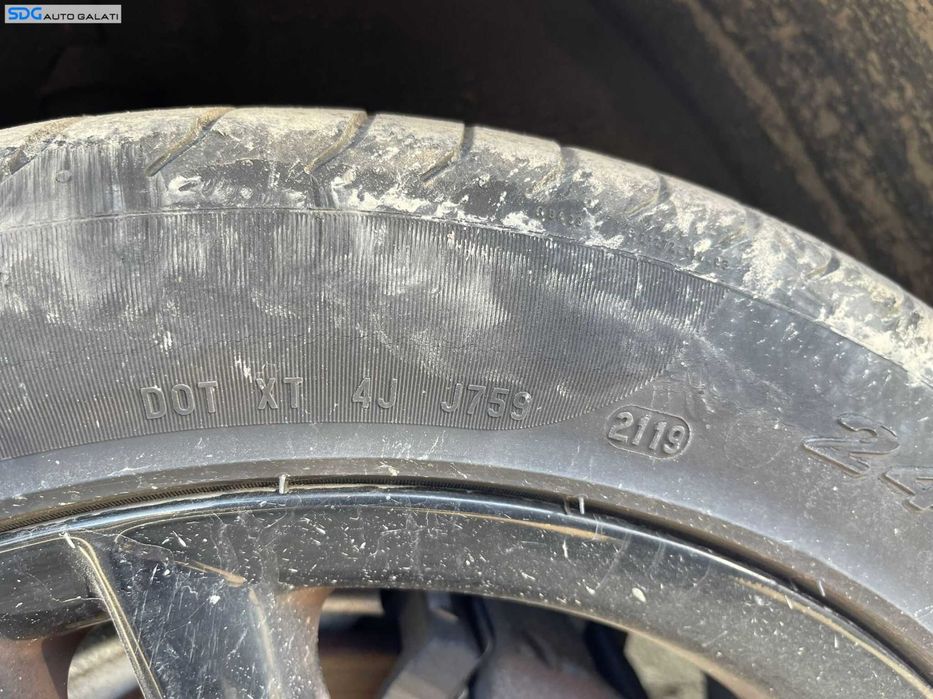 Set 4 Jante Roti Aliaj 245 45 18 R18 Anvelope Cauciucuri Vara 2 Dot 2020 si 2 Dot 2019 Audi A8 D3 2003 - 2010 [C3061]