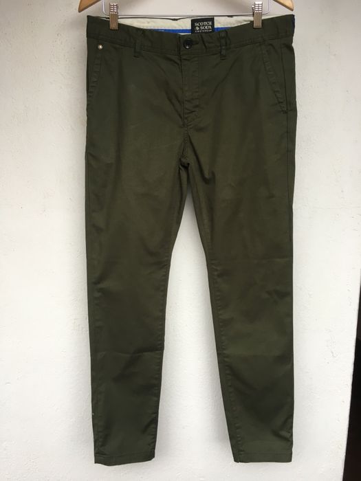 Органичен памук прав панталон Scotch & Soda