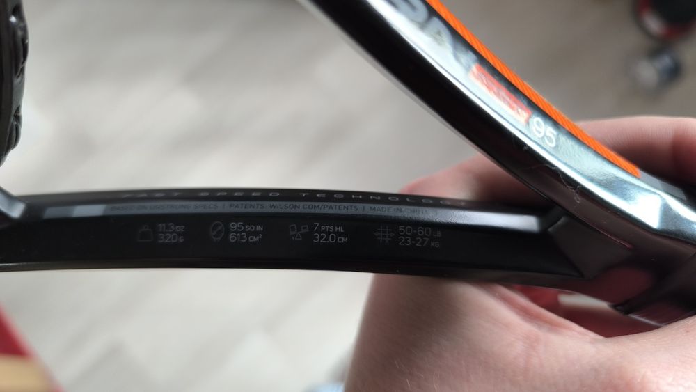 Racheta tenis Wilson Burn FST 95