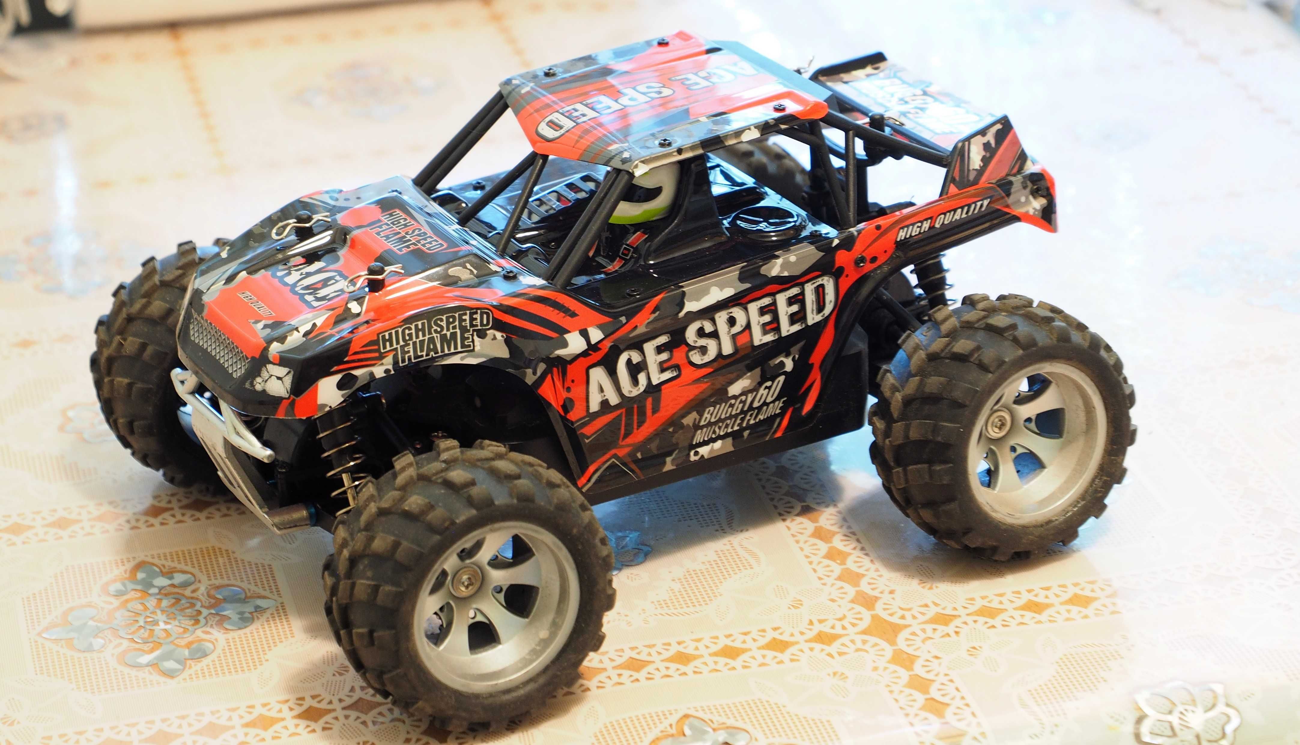 Радиоуправляемый монстр WLToys Ace Speed 4WD RTR 1:18