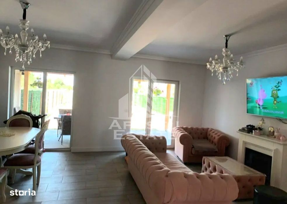 Duplex cu 4 camere si 2 bai,mobilat si utilat,Covaci
