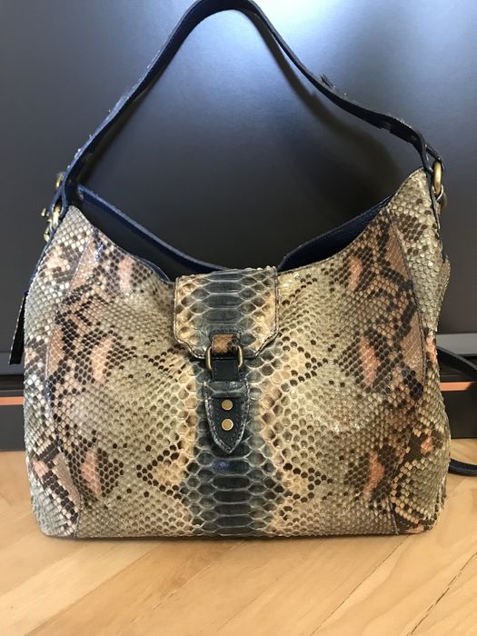 GHIBLI Revolution Genuine Python, 100% Питон чанта