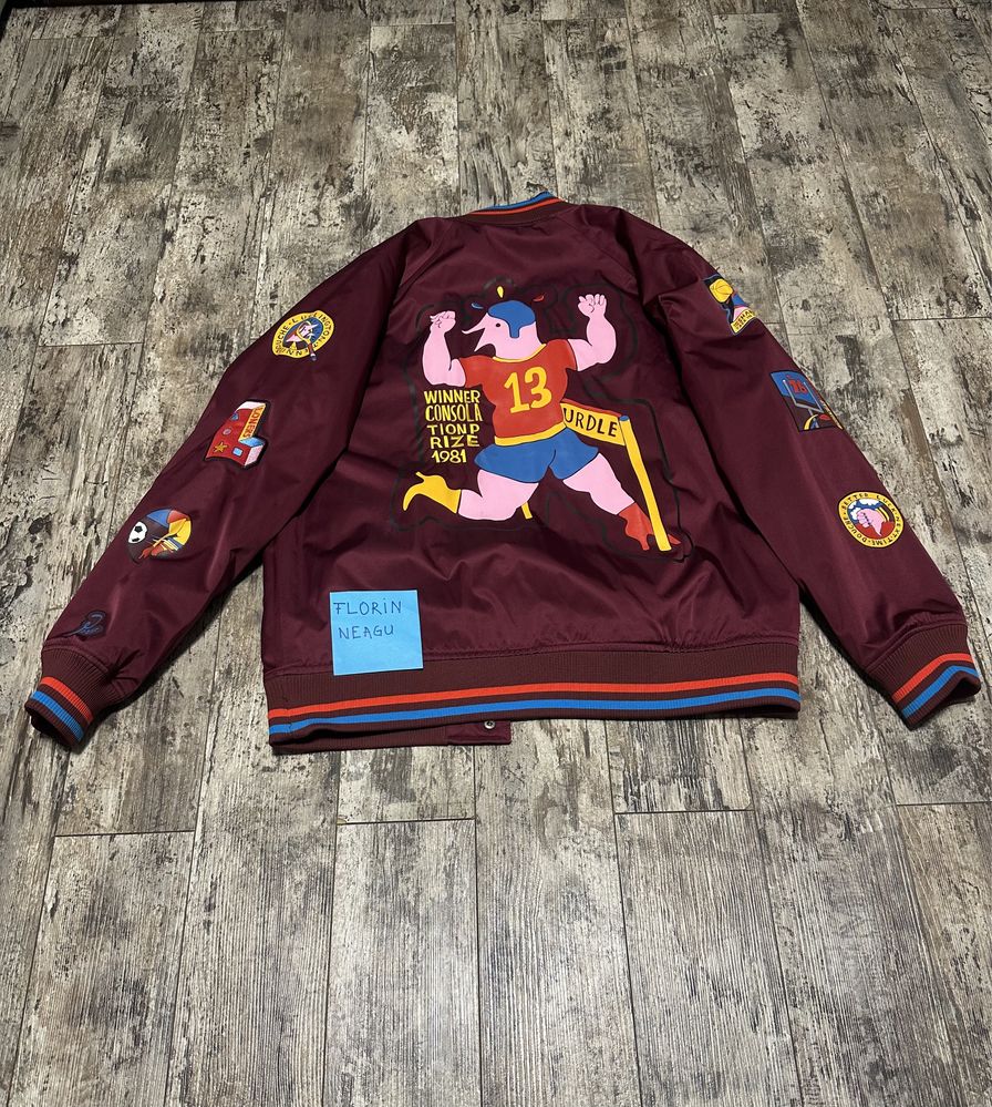 Geaca varsity Parra X Nike marimea M