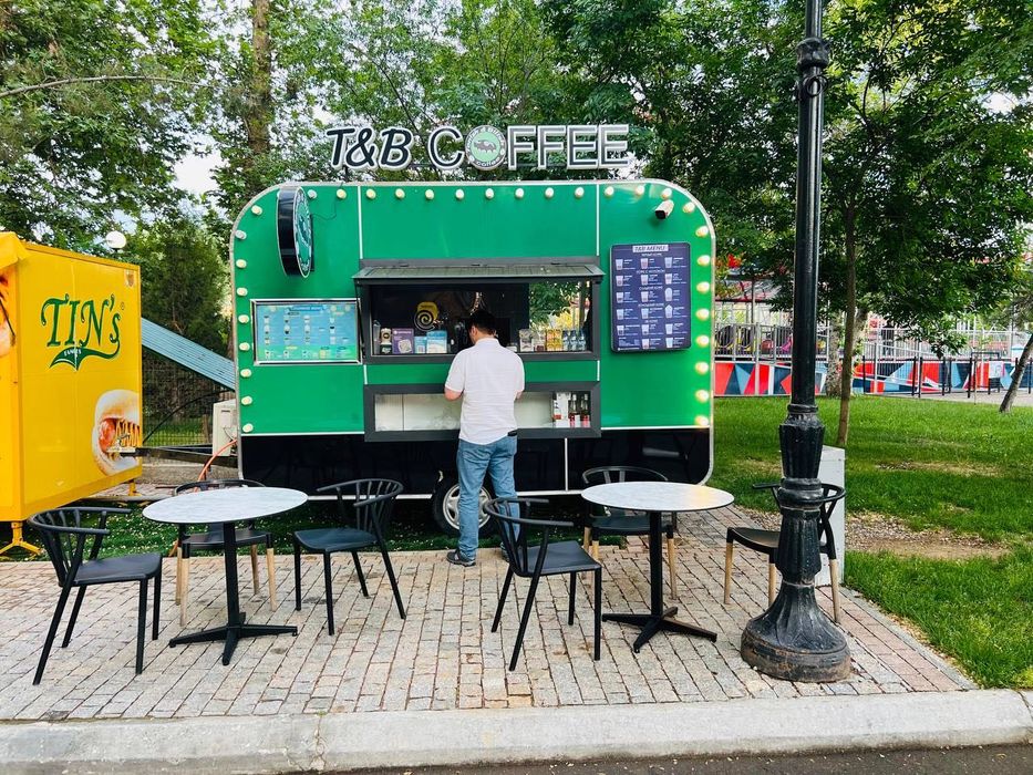 Продаётся готовый кофетрак 3,6×2 м — полностью оборудованный