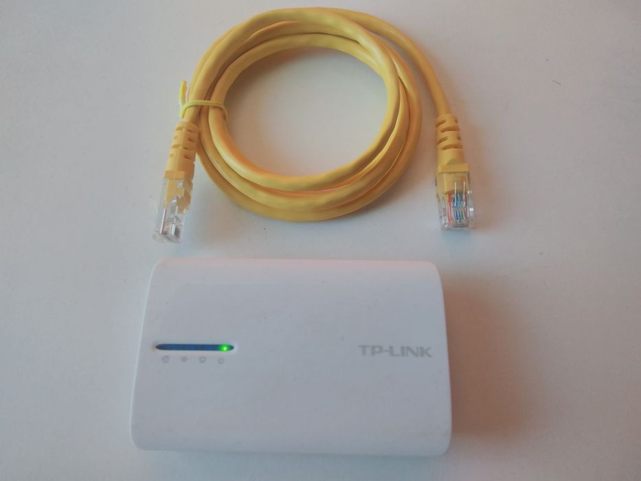 tp-link 4G  USB рутер не е кодиран работи прекрасно с всичките