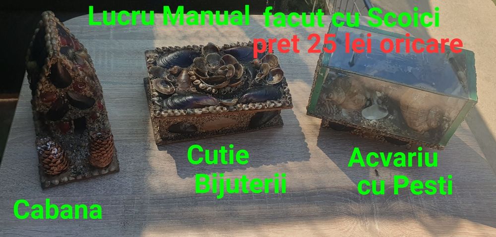 Lucru Manual facut cu Scoici
