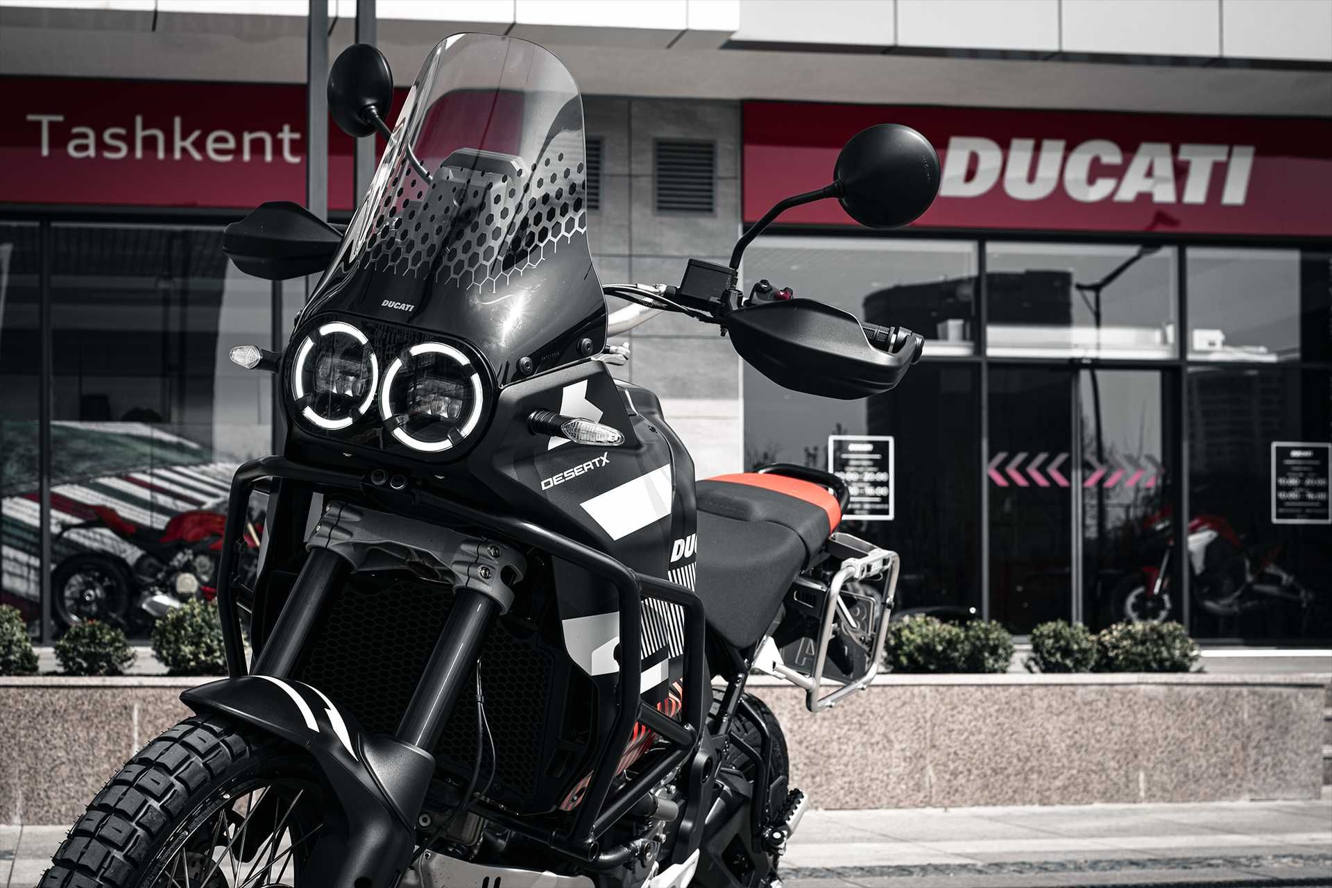 DesertX Эксклюзив от официального дилера Ducati Ташкент Сити
