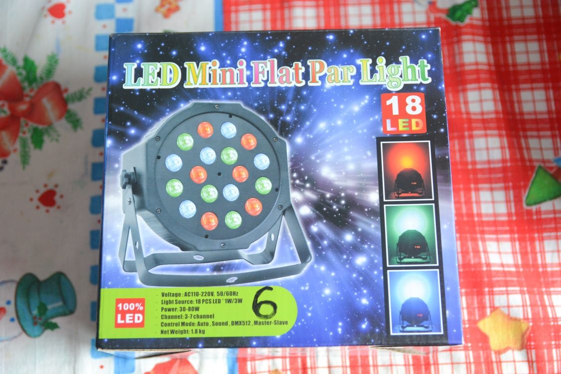 Lumini led cu 36 de leduri, noi, petrecere dj aniversare