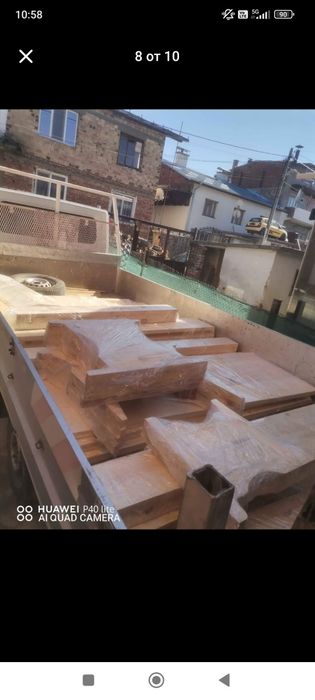 Маси и пейки материал е бял бор