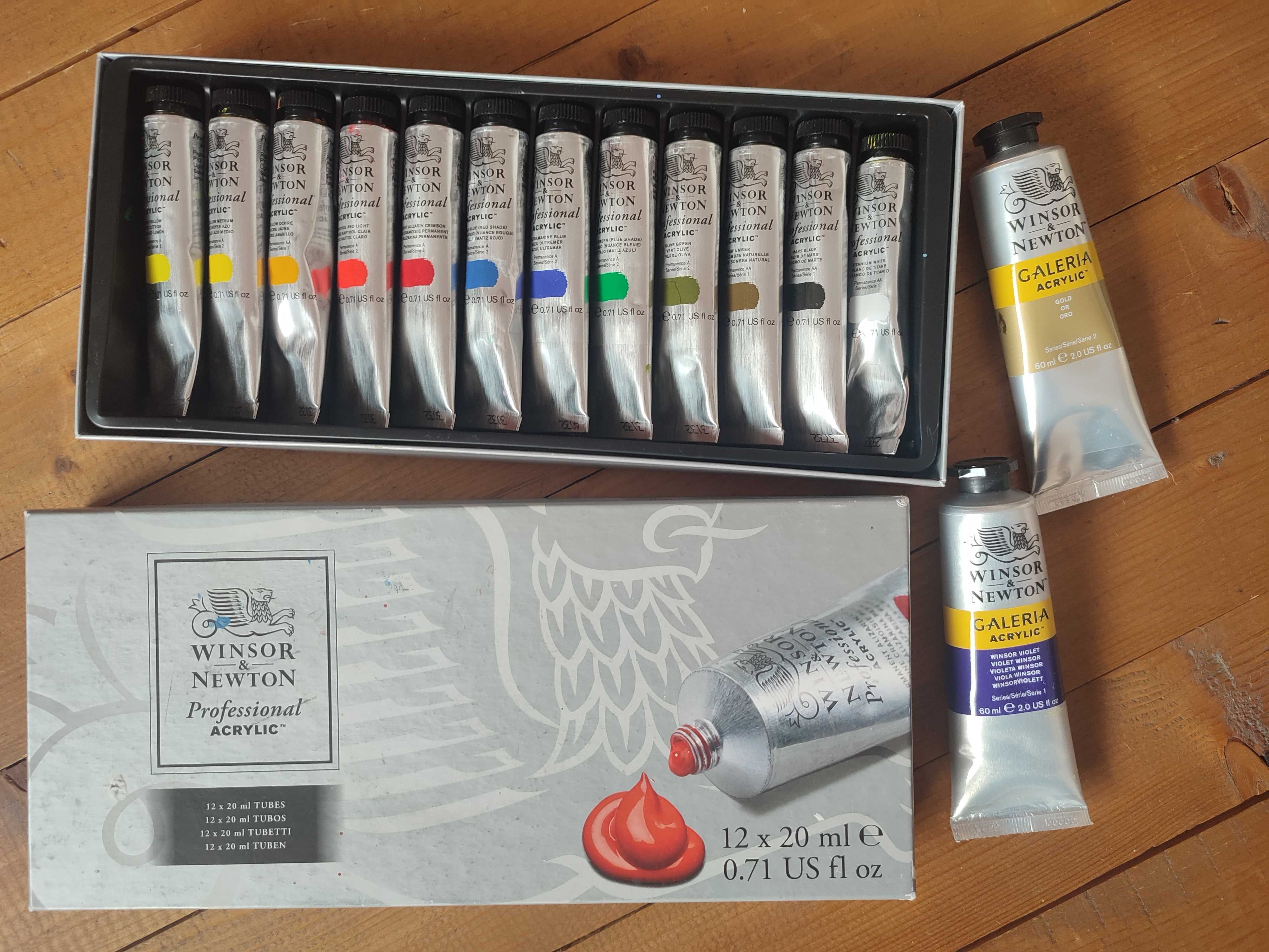 Професионални акрилни бои Winsor&Newton