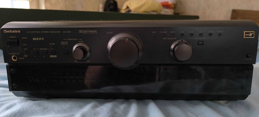 Technics av control stereo receiver sa-ax6
