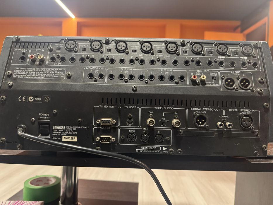 Yamaga O3D Digital mixing console смесителен пулт