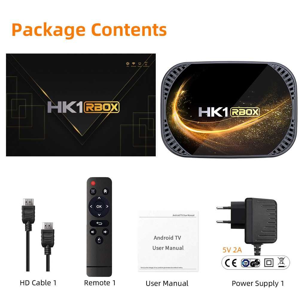 HK1 RBox X4S, Amlogic 905X4, Smart Тв бокс Android 11, 8K 2GB Ram 16GB