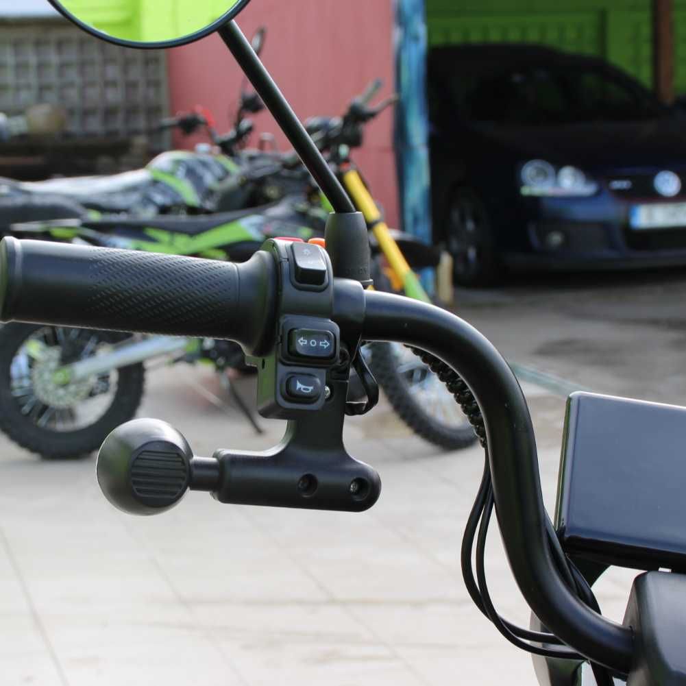Електрическа триколка Max Motors X1 BLACK, 1500W, 20 Ah