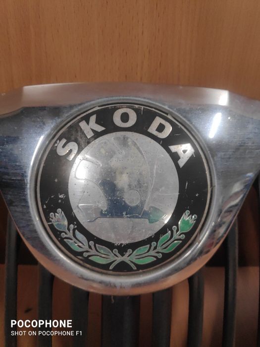 Маска - решетка Skoda Fabia / Шкода Фабия 2004г.