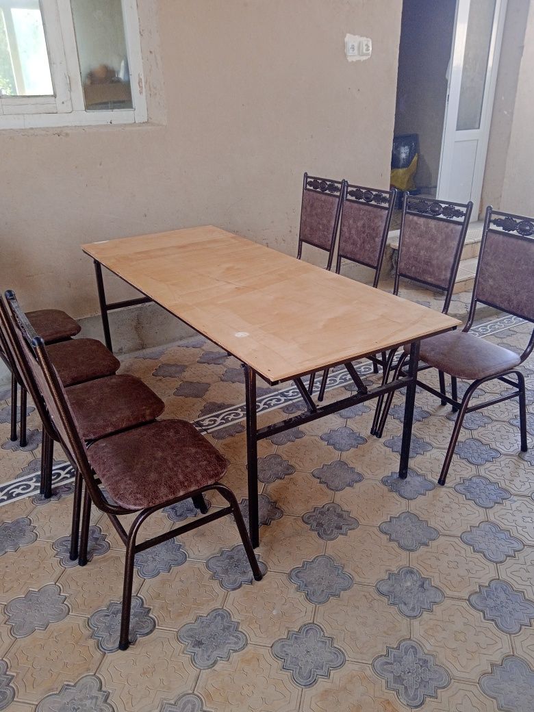 Stol stul bor kelishtirib beriladi