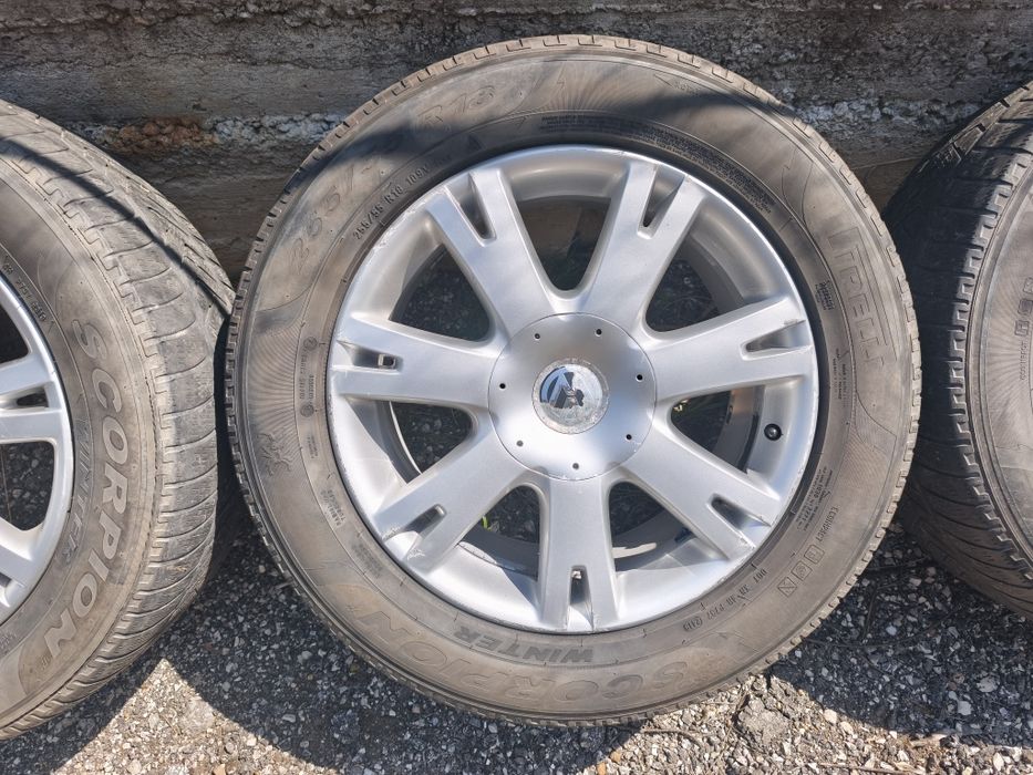 Продавам оригинални лети джанти за Volkswagen Touareg 18"